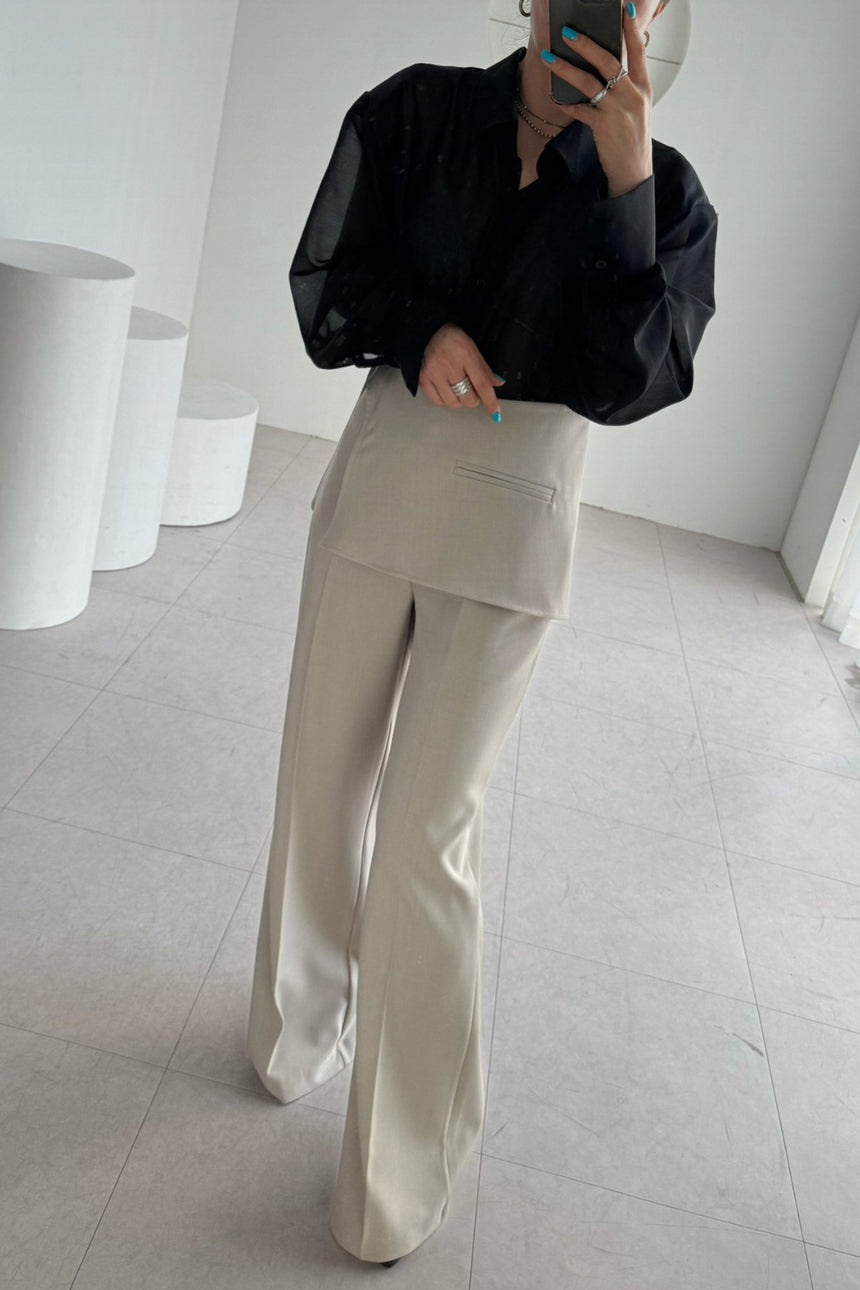 Celeb Overlay Trousers
