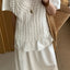 Grid Crochet Vest