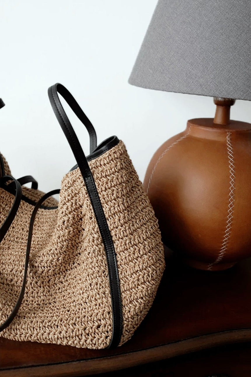 Natural Fiber shopper bag