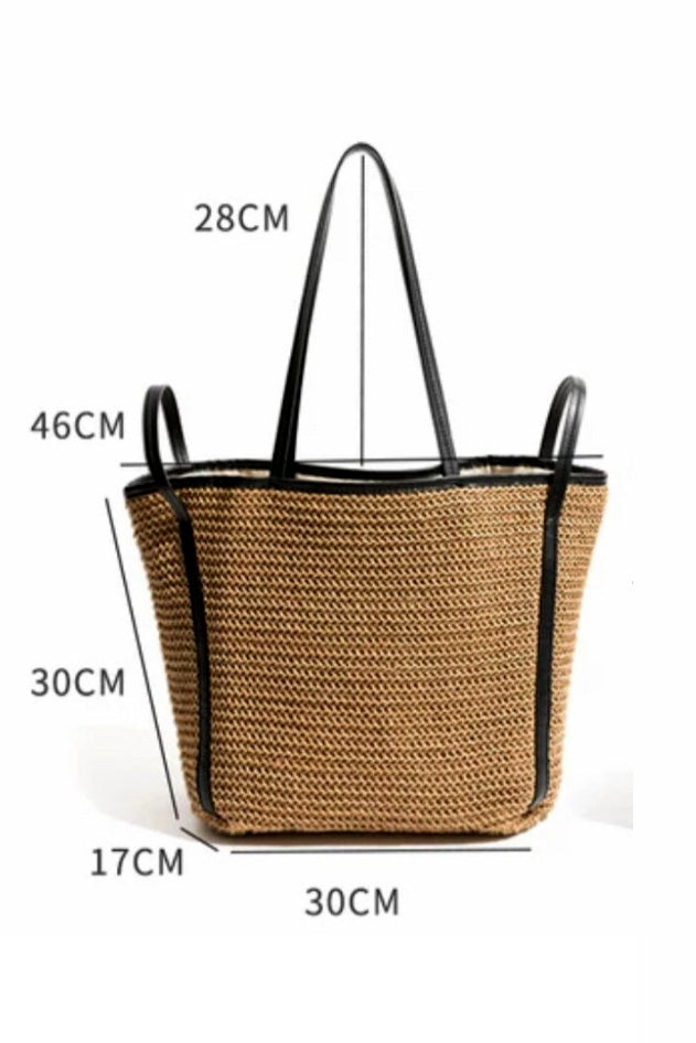 Natural Fiber shopper bag