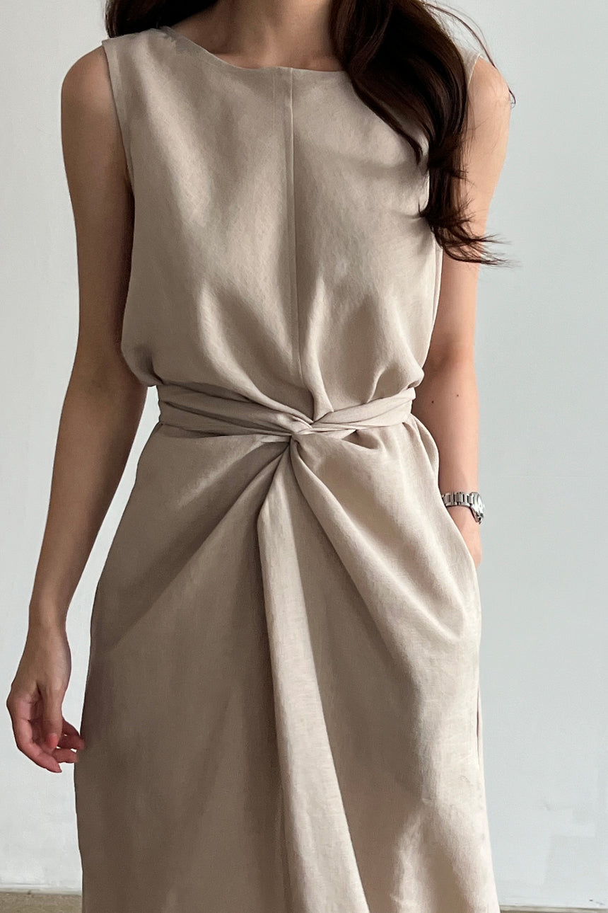 Hazel Midi Twist Dress