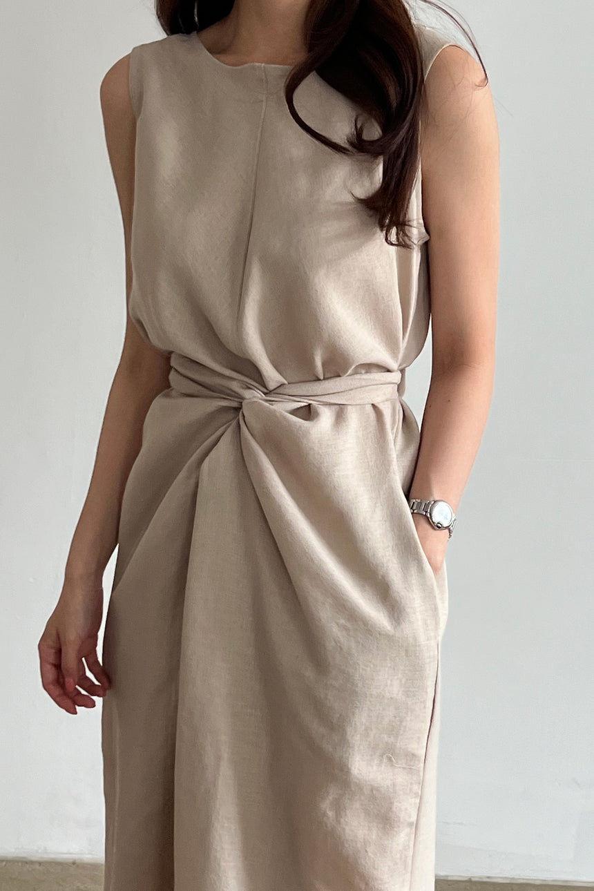 Hazel Midi Twist Dress