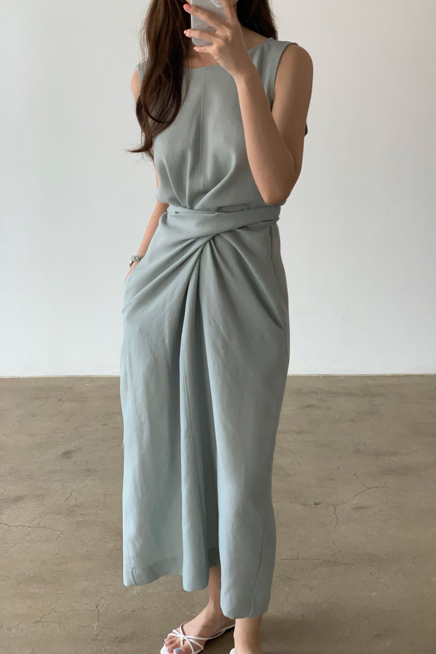 Hazel Midi Twist Dress