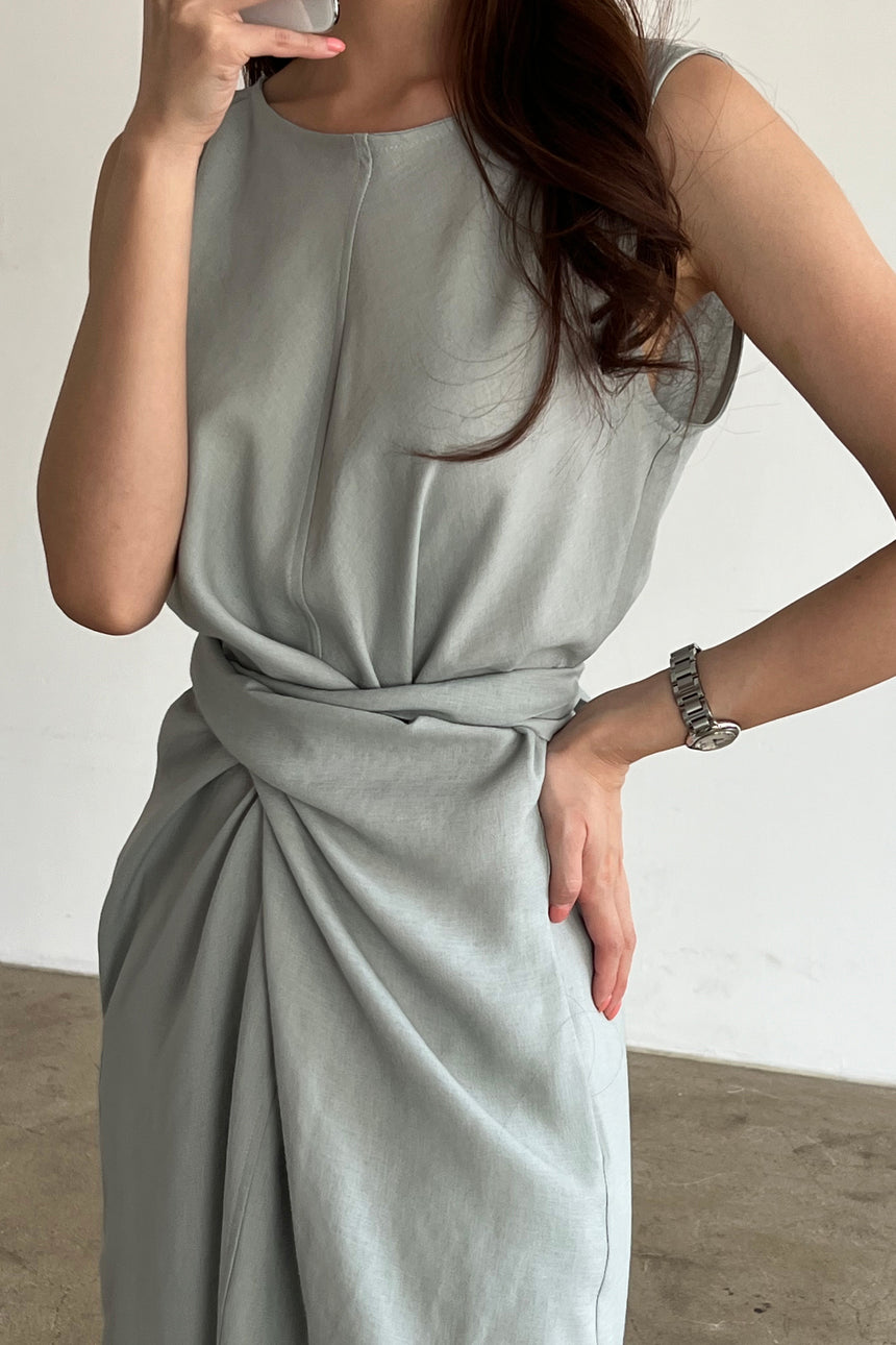 Hazel Midi Twist Dress