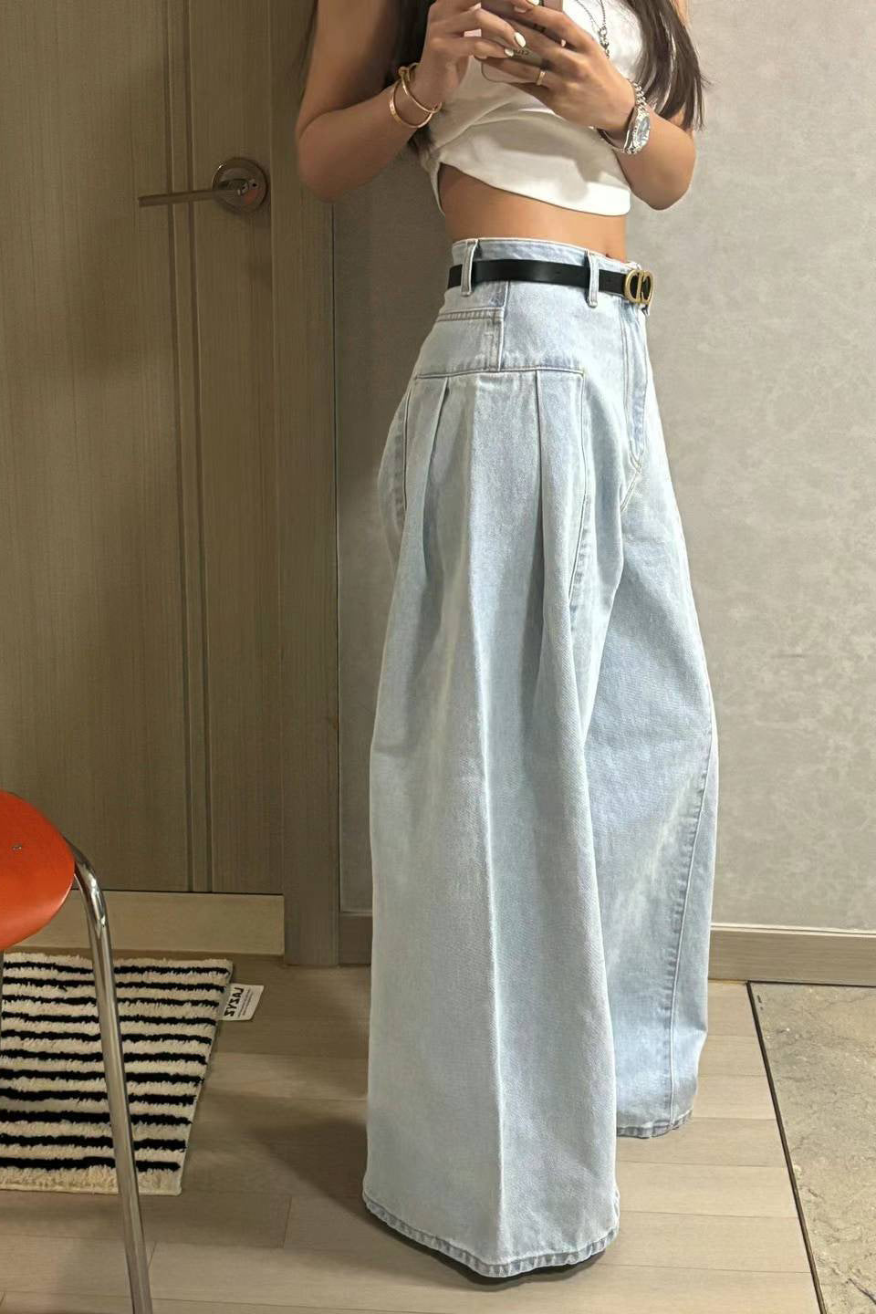 【BAON】Mimku Pintuck String Summer Raw Wide Denim Pants THJD026b-7.jpg?v=1720278391