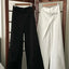 Side Button Wrap Pants