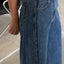 Wide Seam Denim Pants