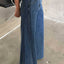 Wide Seam Denim Pants