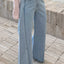 Wide Seam Denim Pants