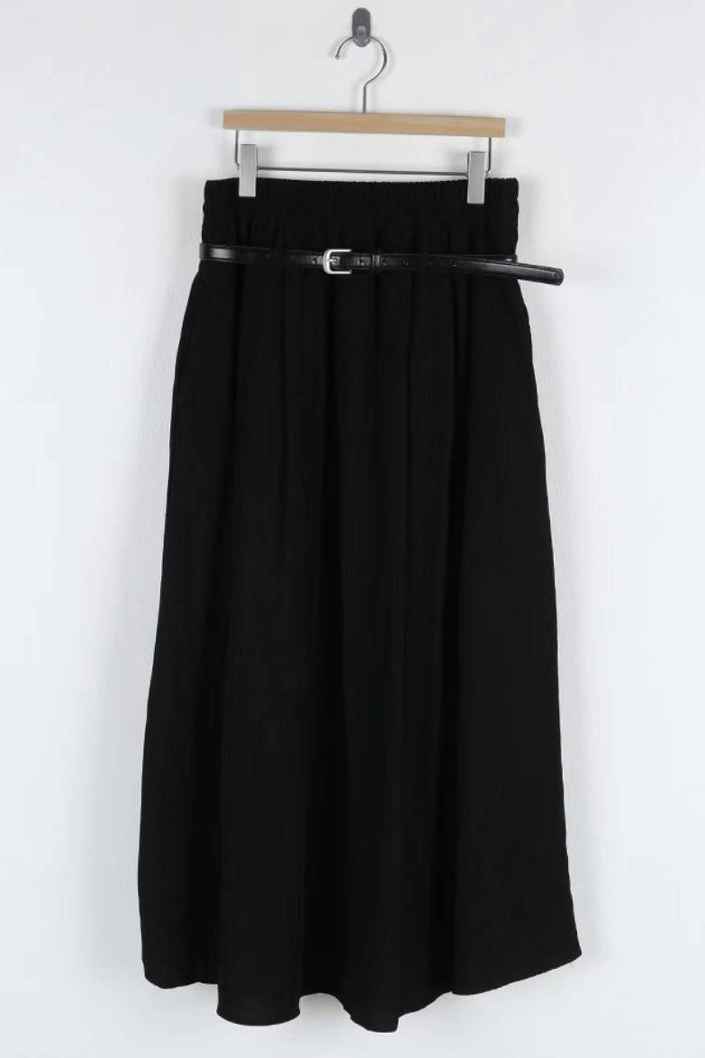 Nell Midi Skirts with Belt