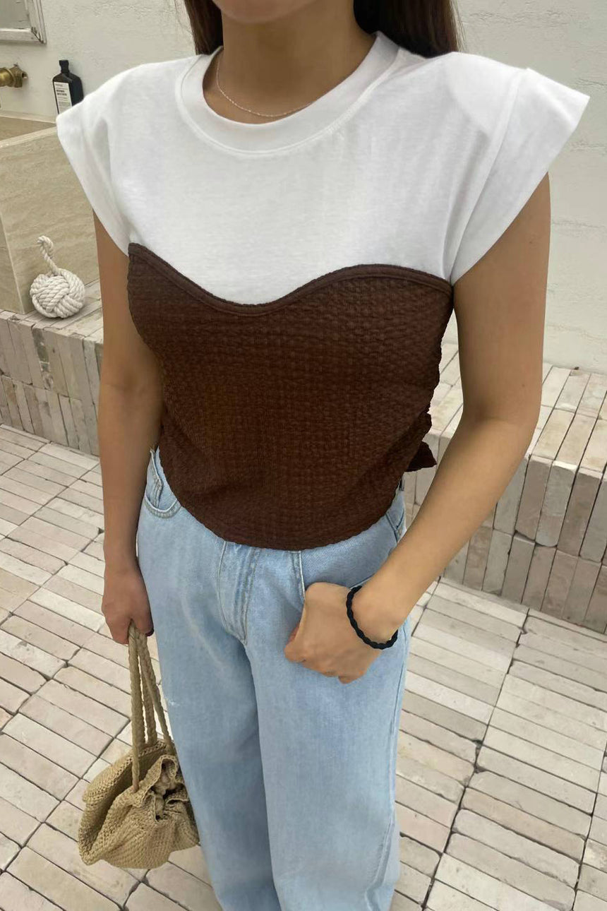 Milo Bustier Layered Top