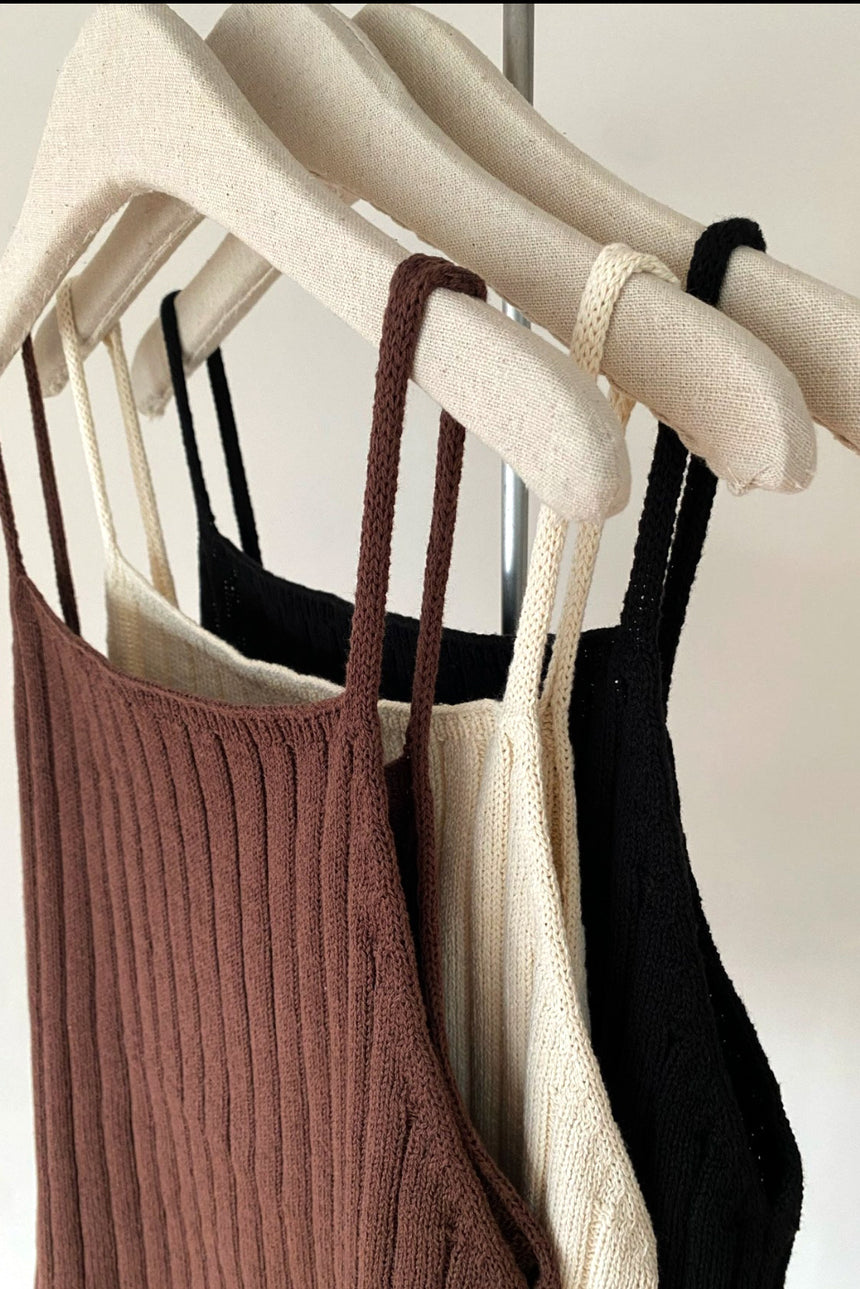 Ribbed Knit Bustier