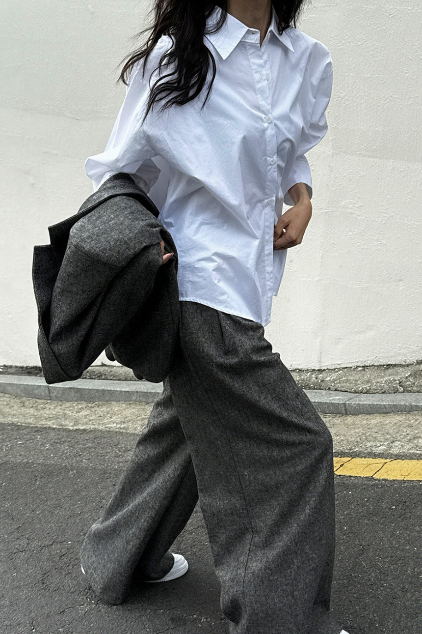 Oversized Poplin Shirts