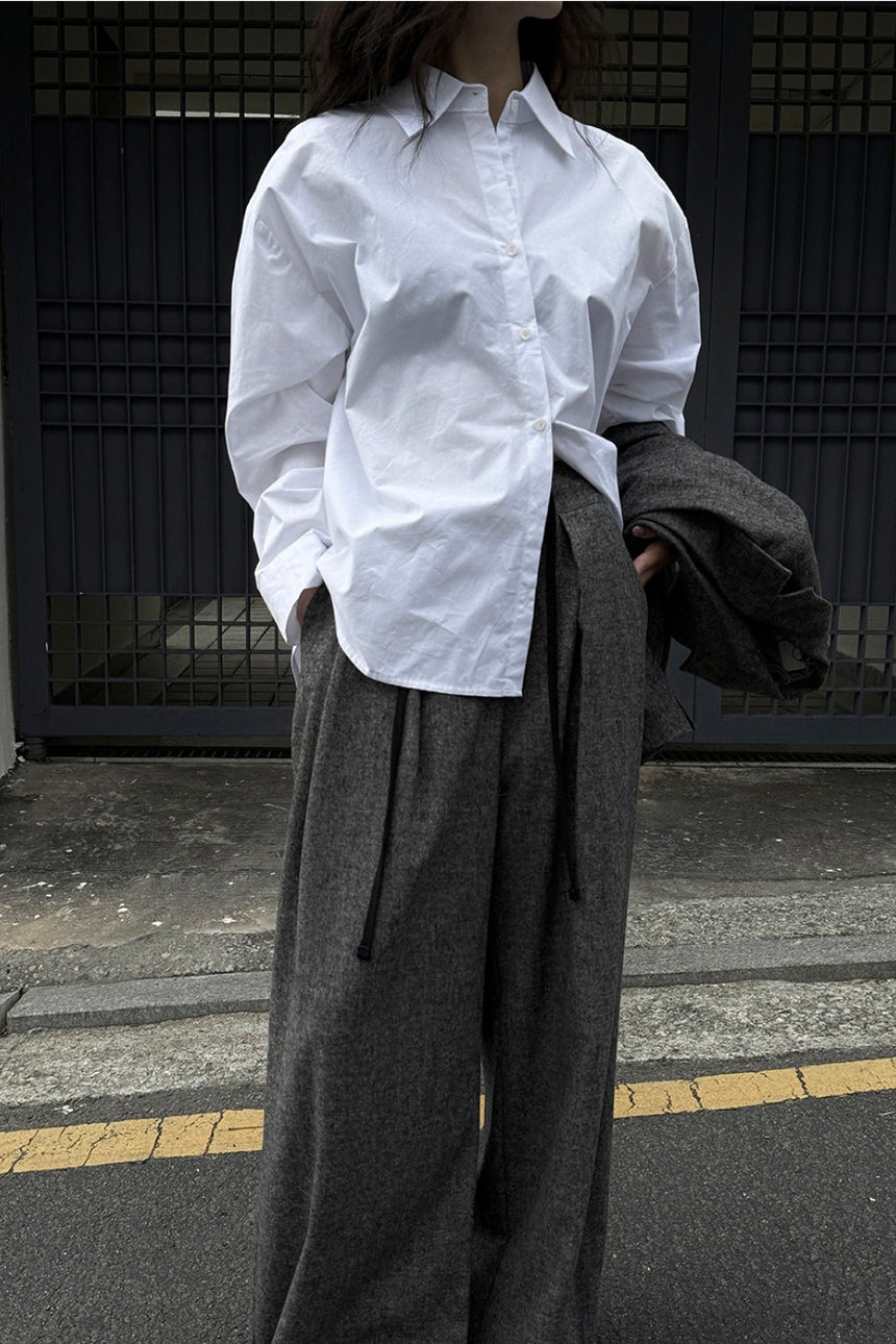 Oversized Poplin Shirts