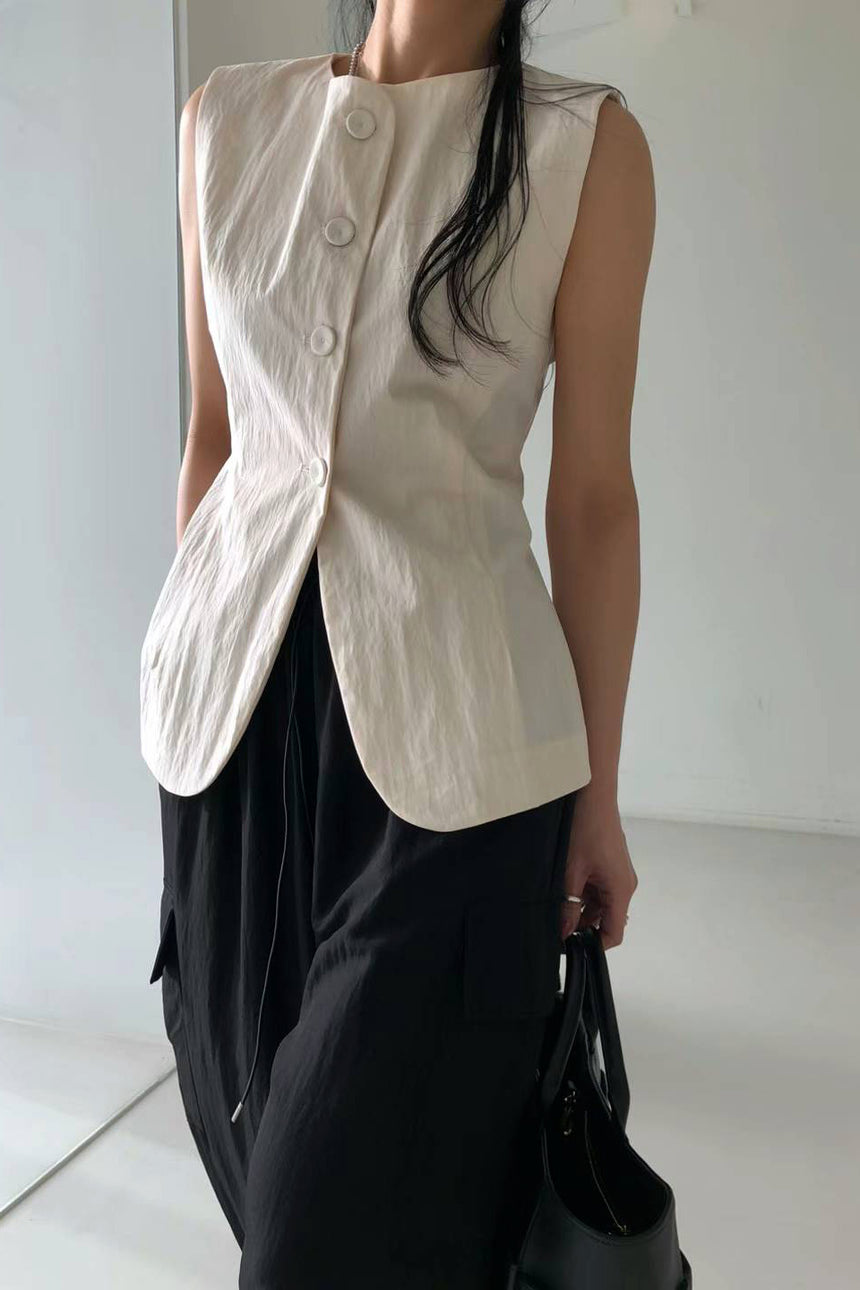 Lainie Button Vest