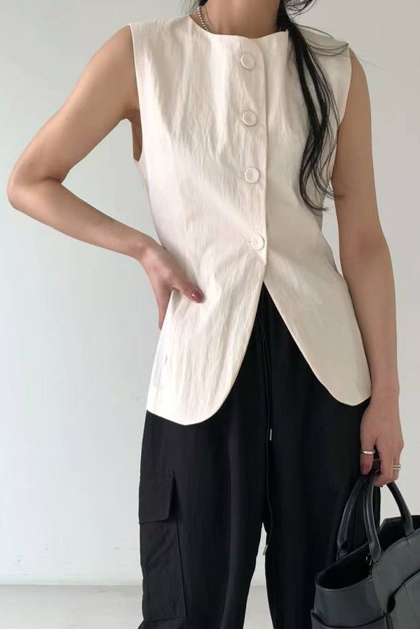 Lainie Button Vest