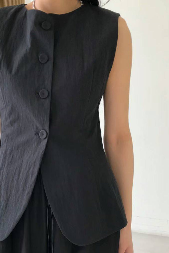 Lainie Button Vest