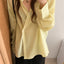 Airy Stripe Shirt _ Pale Lime