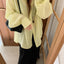 Airy Stripe Shirt _ Pale Lime