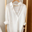 Airy Stripe Shirt _ White