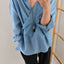 Airy Stripe Shirt_Blue
