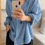 Airy Stripe Shirt_Blue