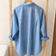 Airy Stripe Shirt_Blue
