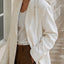 Stitch Oversized Linen Blazer